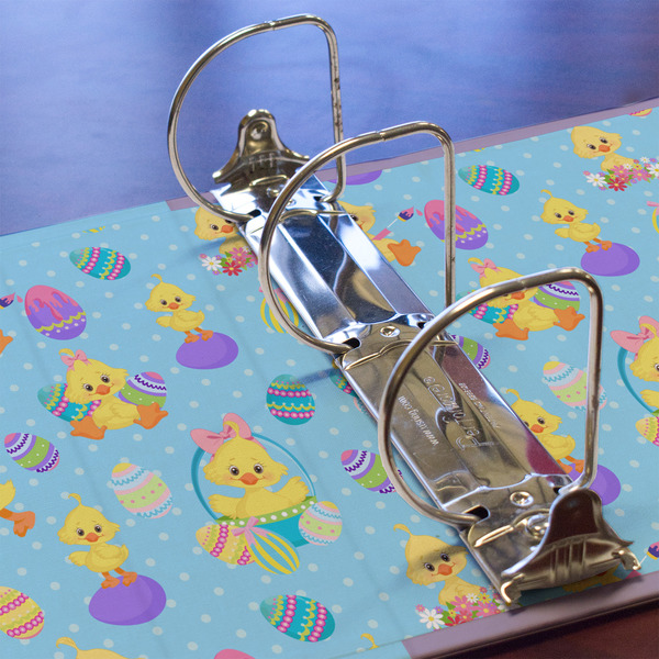 Happy Easter 3 Ring Binders - Full Wrap - 3" - DETAIL