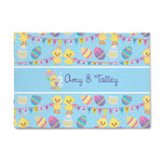 Happy Easter 4' x 6' Indoor Area Rug (Personalized)