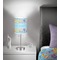 Happy Easter 7 inch drum lamp shade - in room
