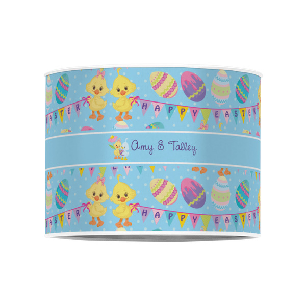 Happy Easter 8" Drum Lampshade - FRONT (Poly Film)