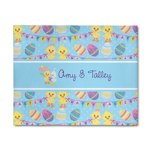 Custom Happy Easter 8' x 10' Indoor Area Rug (Personalized)