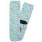 Happy Easter Adult Crew Socks - Single Pair - Front and Back