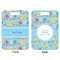 Happy Easter Aluminum Luggage Tag (Front + Back)