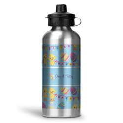 Happy Easter Water Bottles - 20 oz - Aluminum (Personalized)