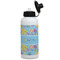 Happy Easter Aluminum Water Bottle - White Front