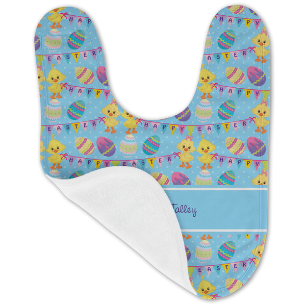Happy Easter Baby Bib - AFT folded