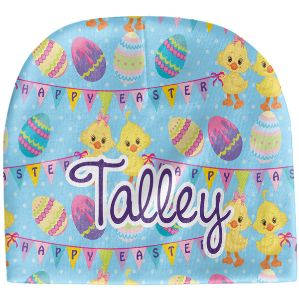 Custom Happy Easter Baby Hat (Beanie) (Personalized)