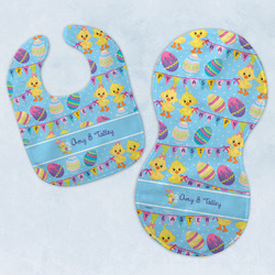 Happy Easter Baby Bib & Burp Set w/ Multiple Names