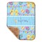 Happy Easter Baby Sherpa Blanket - Corner Showing Soft