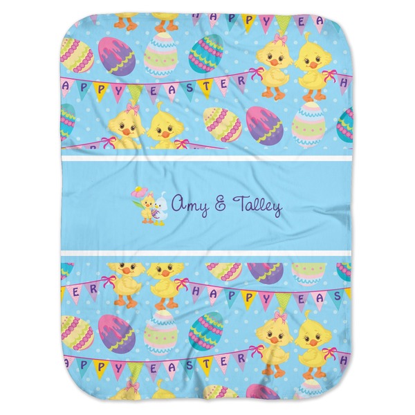 Custom Happy Easter Baby Swaddling Blanket (Personalized)