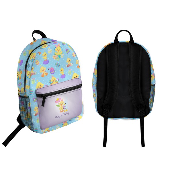 Happy Easter Backpack front and back - Apvl