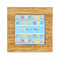 Happy Easter Bamboo Trivet with 6" Tile - FRONT