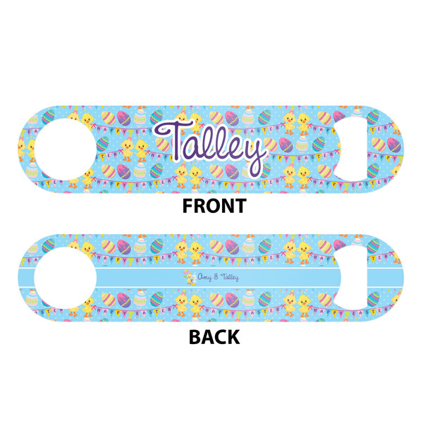 Happy Easter Bar Bottle Opener - White - Approval