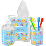 Happy Easter Acrylic Bathroom Accessories Set w/ Multiple Names