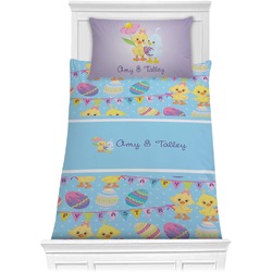 Happy Easter Comforter Set - Twin XL (Personalized)