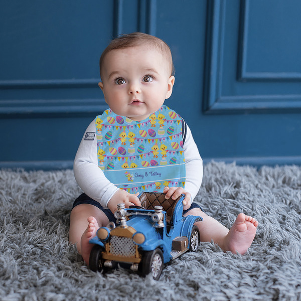 Happy Easter Bib Lifestyle Boy