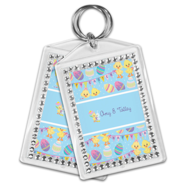 Happy Easter Bling Keychain - MAIN