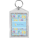 Happy Easter Bling Keychain (Personalized)