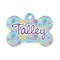 Happy Easter Bone Shaped Dog ID Tag - Small (Personalized)