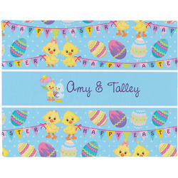 Happy Easter Woven Fabric Placemat - Twill w/ Multiple Names