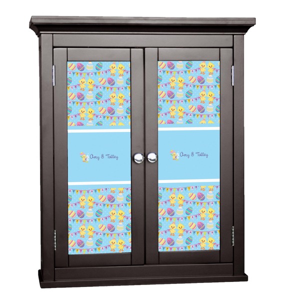 Custom Happy Easter Cabinet Decal - Small (Personalized)