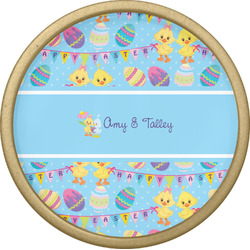Happy Easter Cabinet Knob - Gold (Personalized)