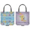 Happy Easter Canvas Tote - Front and Back