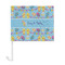 Happy Easter Car Flag - Large - FRONT
