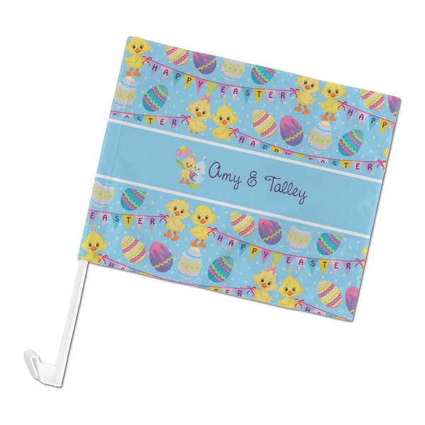 Custom Happy Easter Car Flag - Large (Personalized)