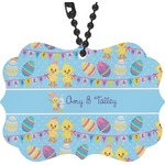 Happy Easter Rear View Mirror Charm (Personalized)