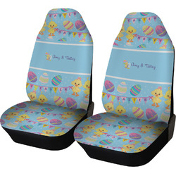 Happy Easter Car Seat Covers (Set of Two) (Personalized)