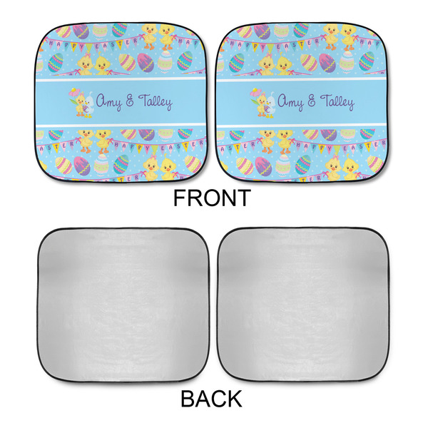 Happy Easter Car Sun Shades - APPROVAL