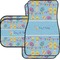 Happy Easter Car Floor Mats Set - 2 Front & 2 Back (Personalized)