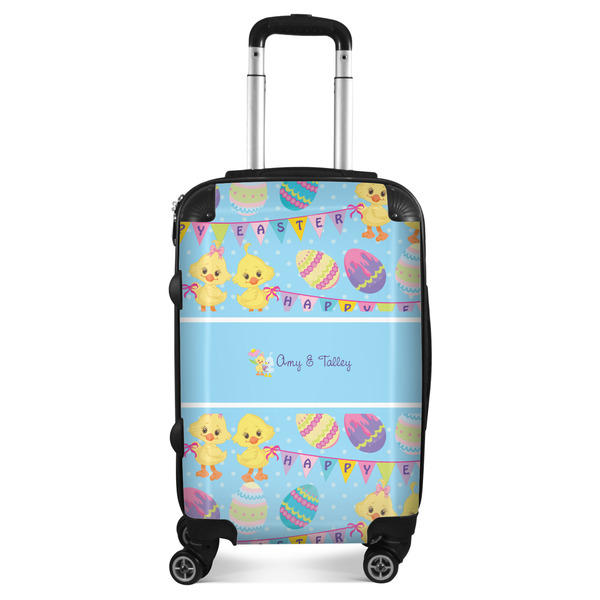 Custom Happy Easter Suitcase - 20" Carry On (Personalized)