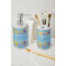 Happy Easter Ceramic Bathroom Accessories - LIFESTYLE (toothbrush holder & soap dispenser)