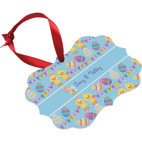 Happy Easter Christmas Ornament