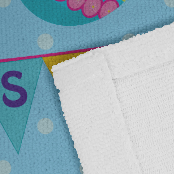 Happy Easter Close up of Fabric