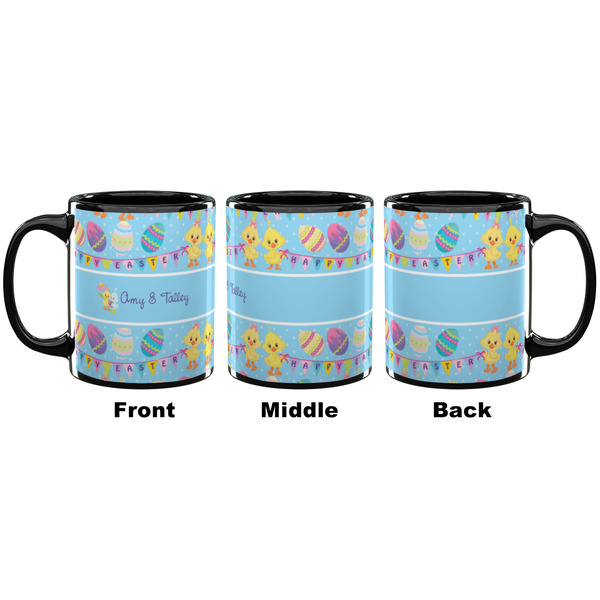 Happy Easter Coffee Mug - 11 oz - Black APPROVAL