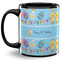 Happy Easter 11 Oz Coffee Mug - Black (Personalized)