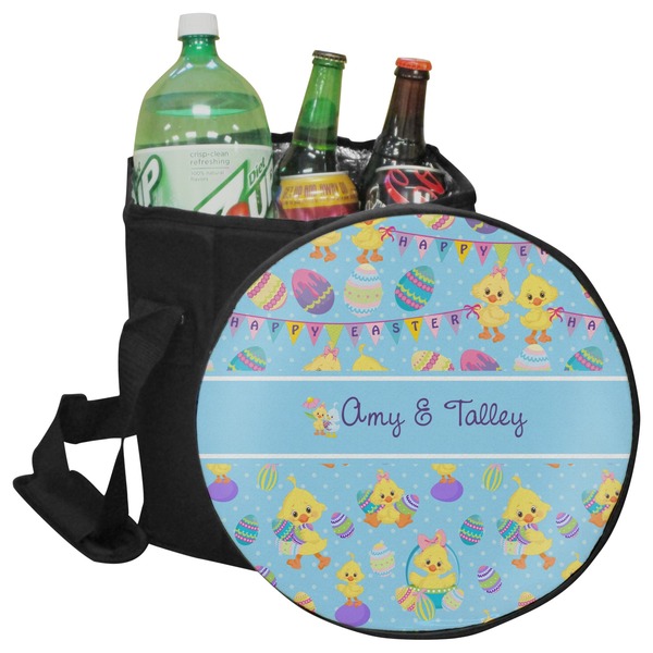 Custom Happy Easter Collapsible Cooler & Seat (Personalized)