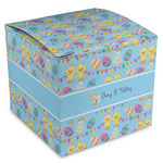 Happy Easter Cube Favor Gift Boxes (Personalized)