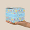 Happy Easter Cube Favor Gift Box - On Hand - Scale View