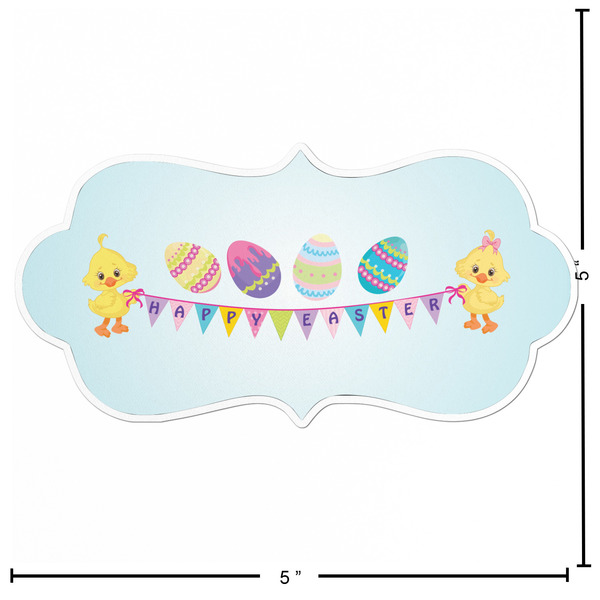 Happy Easter Custom Shape Iron On Patches - L - APPROVAL