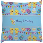 Happy Easter Decorative Pillow Case (Personalized)