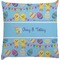 Happy Easter Decorative Pillow Case (Personalized)