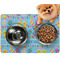 Happy Easter Dog Food Mat - Small LIFESTYLE