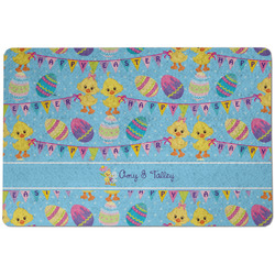 Happy Easter Dog Food Mat w/ Multiple Names