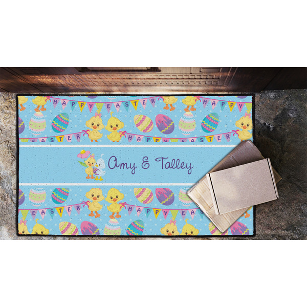 Happy Easter Door Mat - LIFESTYLE (Lrg)