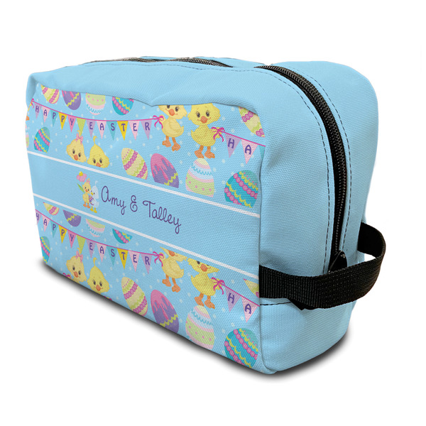 Custom Happy Easter Toiletry Bag / Dopp Kit (Personalized)