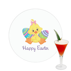 Happy Easter Printed Drink Topper -  2.5" (Personalized)